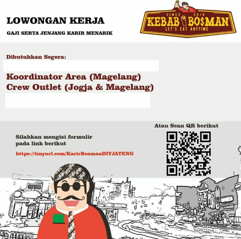 Lowongan Kerja Koordinator Area Magelang Crew Outlet Jogja