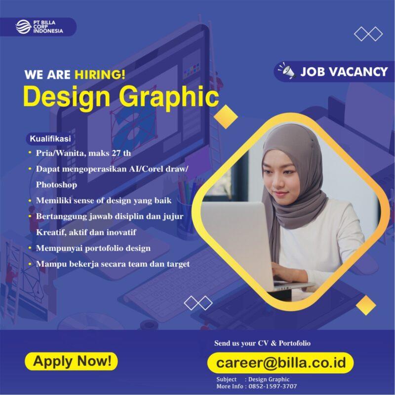 Lowongan Kerja Design Graphic Di Pt Billa Corp Indonesia Lokerjogja Id