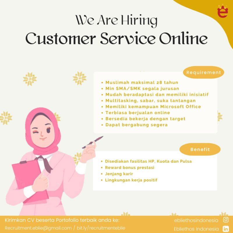 Lowongan Kerja Customer Service Online Admin Support Admin Facebook