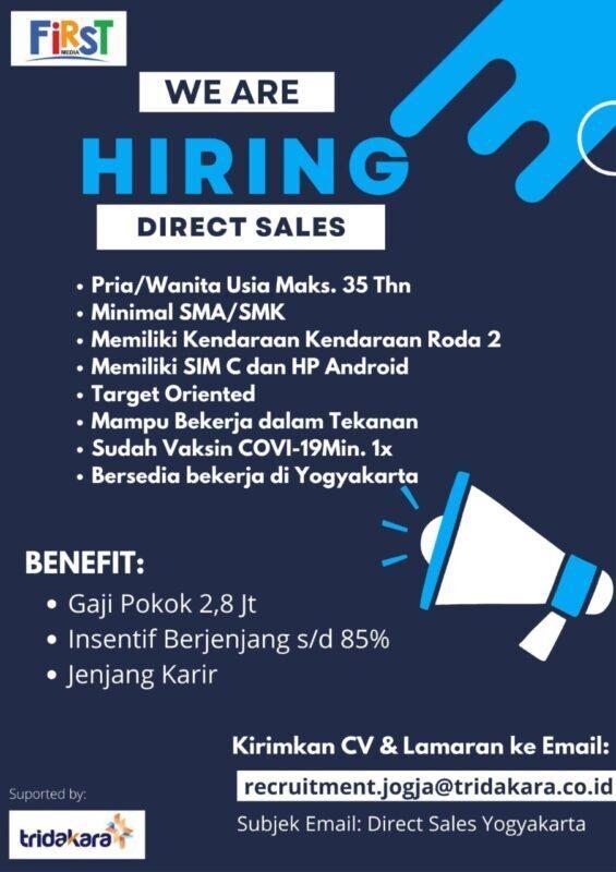 Lowongan Kerja Direct Sales Di PT First Media LokerJogja ID