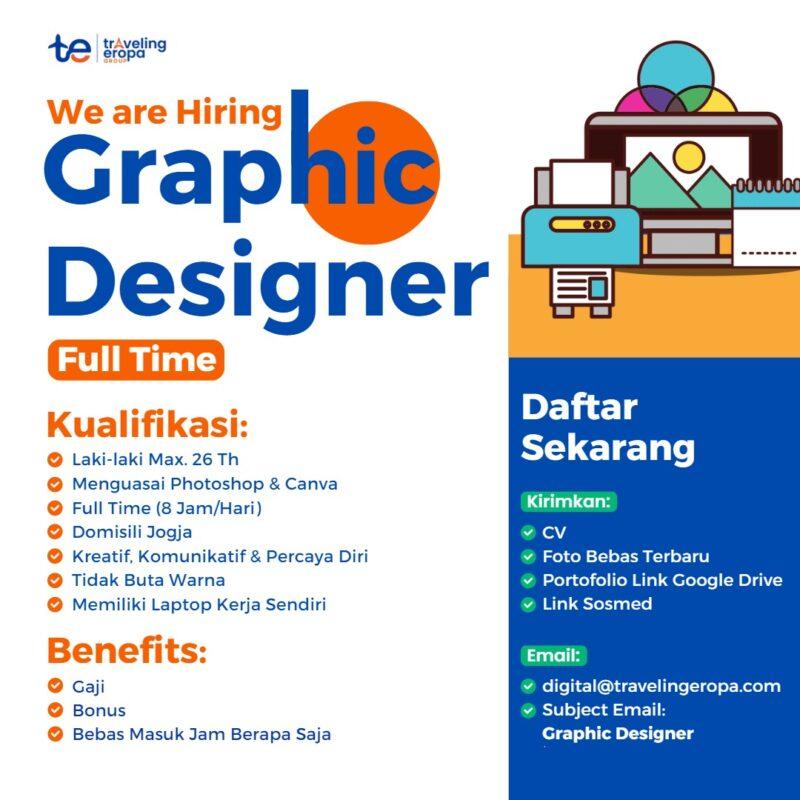 Lowongan Kerja Graphic Designer Di Traveling Eropa Lokerjogja Id