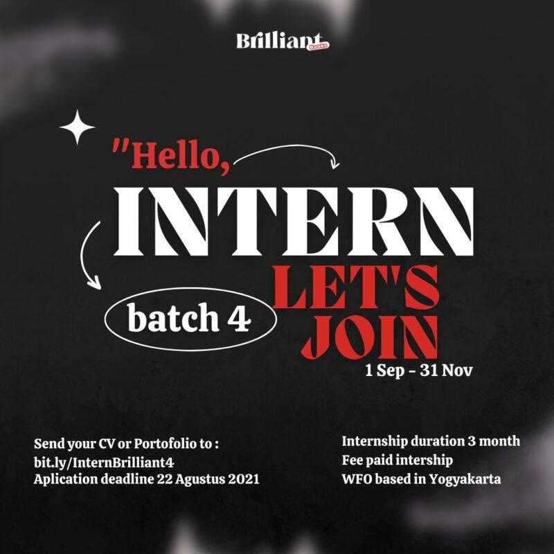 Lowongan Kerja Internship Batch 4 Content Creator Graphic Designer Di