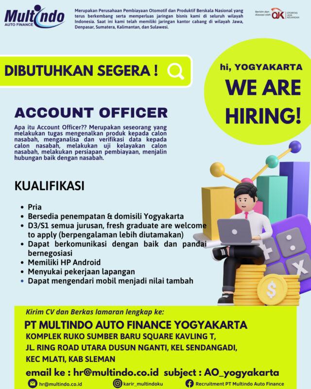 Lowongan Kerja Account Officer Di PT Multindo Auto Finance LokerJogja ID