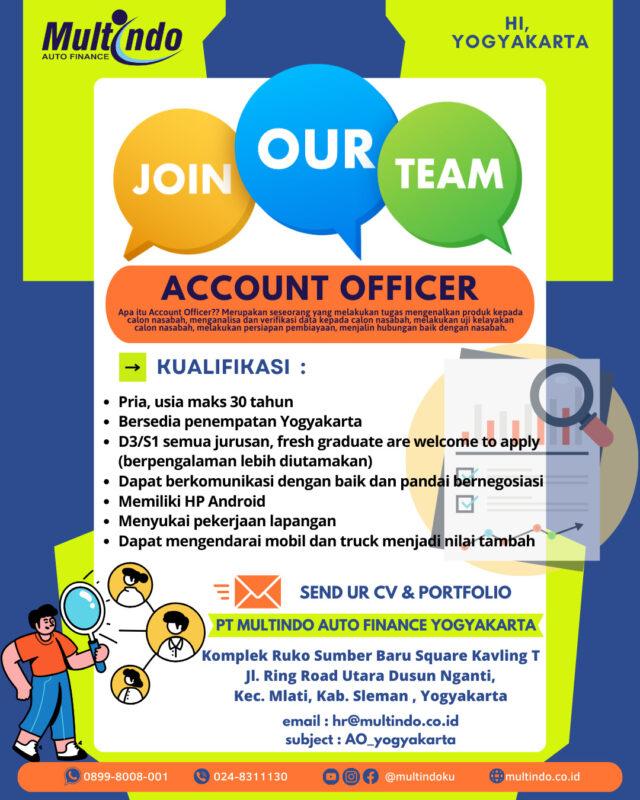 Lowongan Kerja Account Officer Di PT Multindo Auto Finance LokerJogja ID