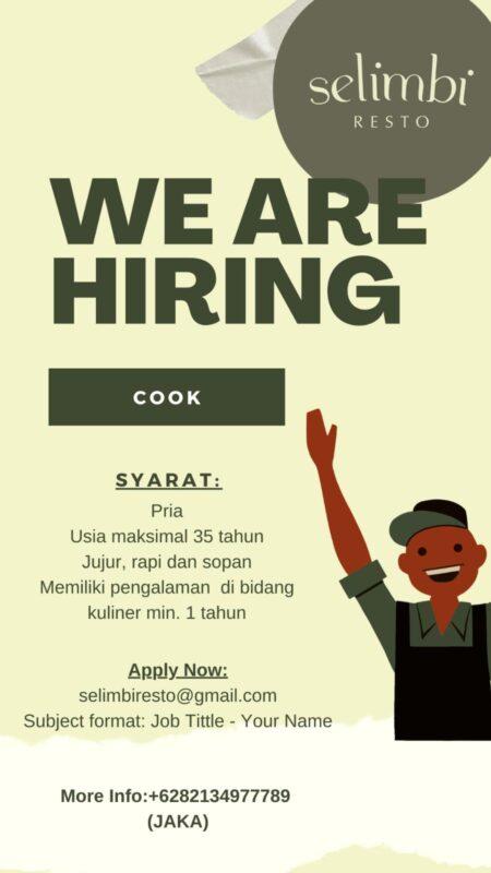 Lowongan Kerja Cook Di Selimbi Resto LokerJogja ID