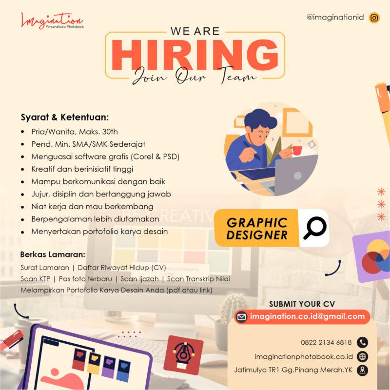 Lowongan Kerja Graphic Designer Di Imagination Photobook LokerJogja ID