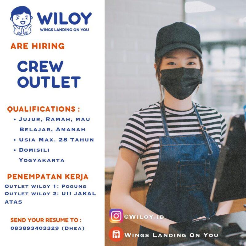 Lowongan Kerja Crew Outlet Kurir Outlet Di Wings Landing On You