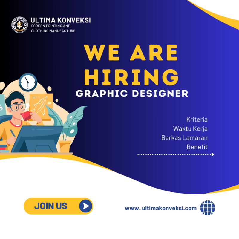 Lowongan Kerja Graphic Designer Di Ultima Konveksi LokerJogja ID