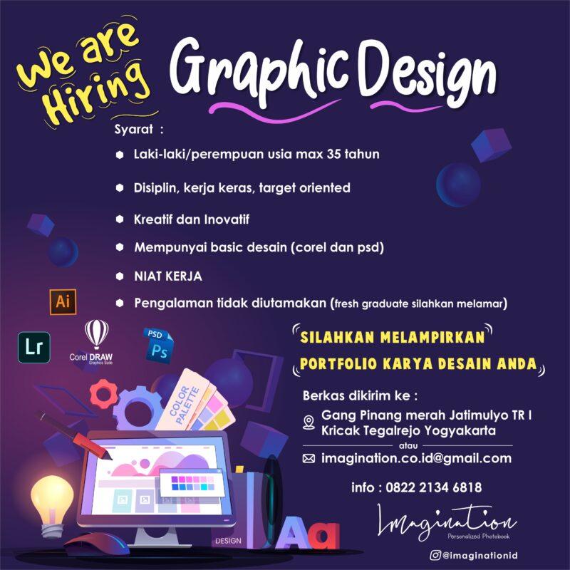 Lowongan Kerja Graphic Designer Di Imagination Photobook LokerJogja ID