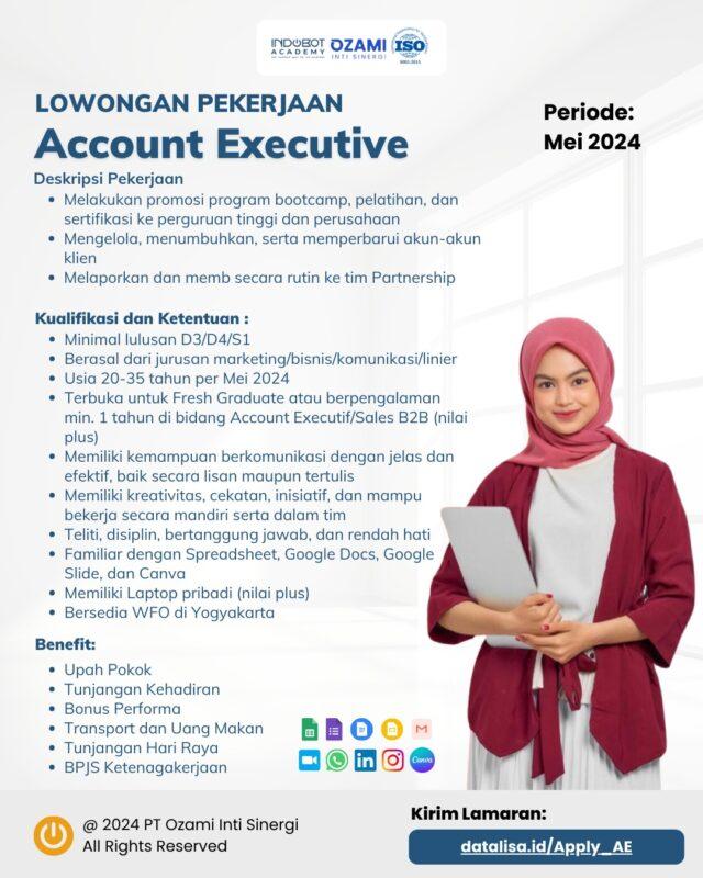 Lowongan Kerja Account Executive Di Indobot Academy LokerJogja ID