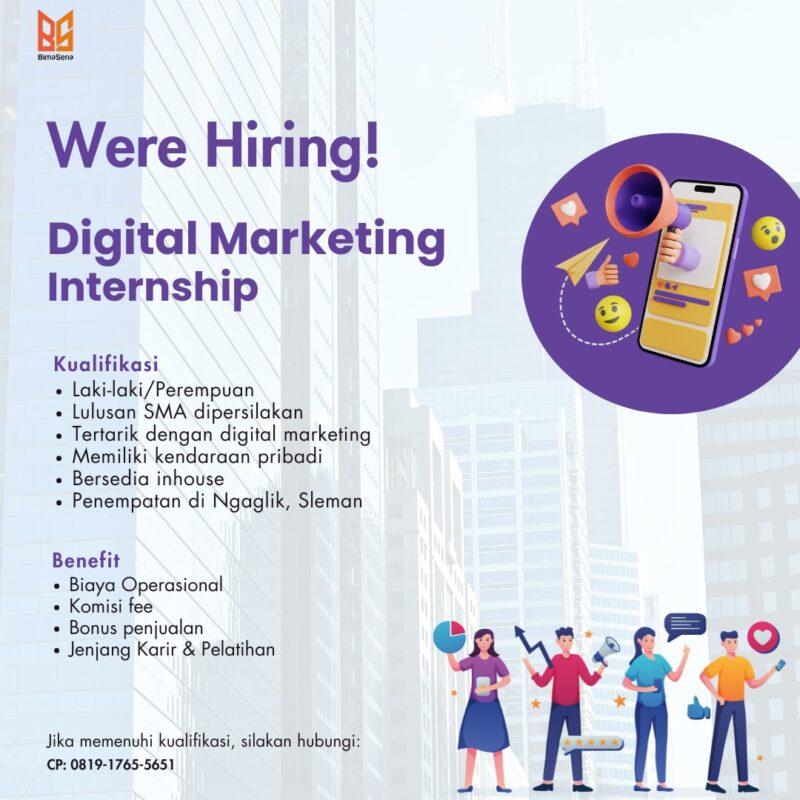 Lowongan Kerja Digital Marketing Internship Di Pt Elana Bima Sena