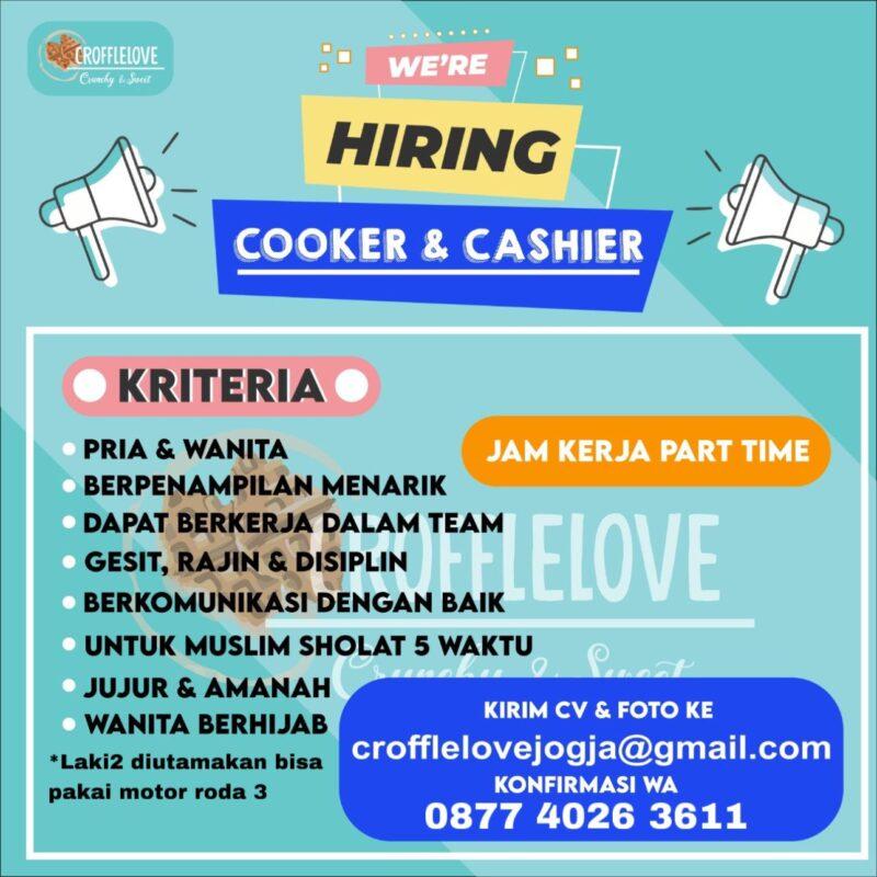 Lowongan Kerja Cooker Cashier Di Croffle Love Jogja LokerJogja ID