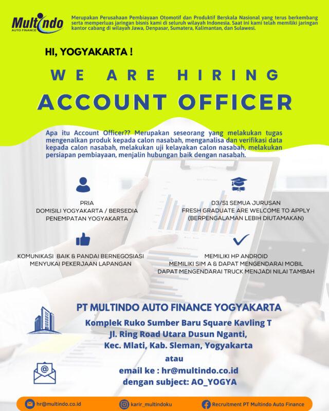 Lowongan Kerja Account Officer Di Pt Multindo Auto Finance Lokerjogja Id