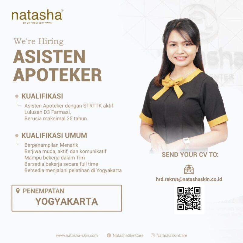 Lowongan Kerja Asisten Apoteker Di Natasha SkinCare LokerJogja ID