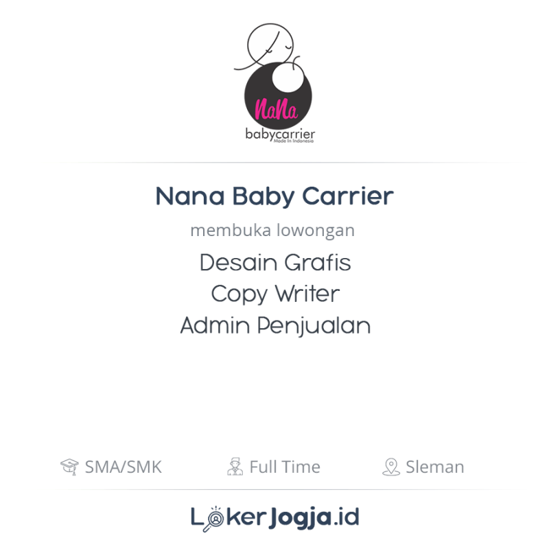 nana baby carrier pusat