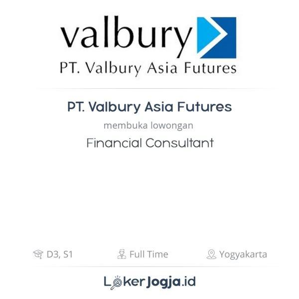 Lowongan Kerja Financial Consultant Di Pt Valbury Asia Futures