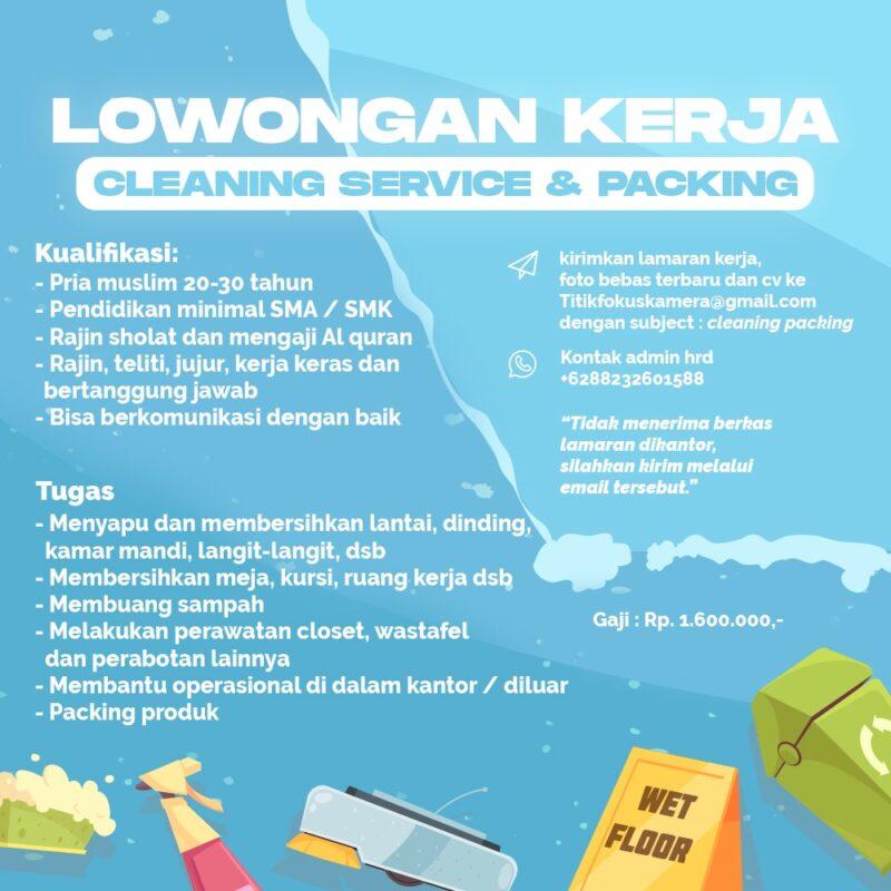 Lowongan Kerja Cleaning Service & Packing di Jawara ...