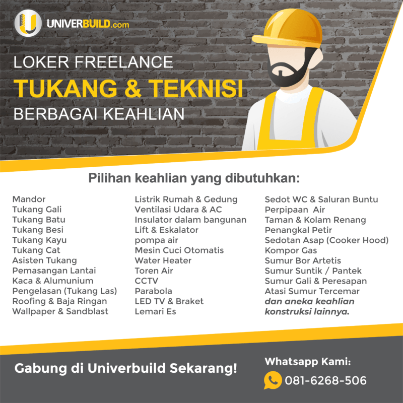 Contoh Surat Kontrak Kerja Tukang