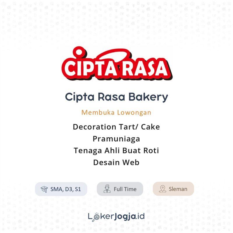 Lowongan Kerja Decoration Tart/ Cake - Pramuniaga - Tenaga ...