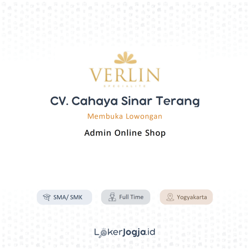 Kasir admin penjualan di cv sinar terang fastener