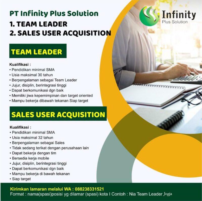 Sales akuisisi di pt infinity plus solution 2