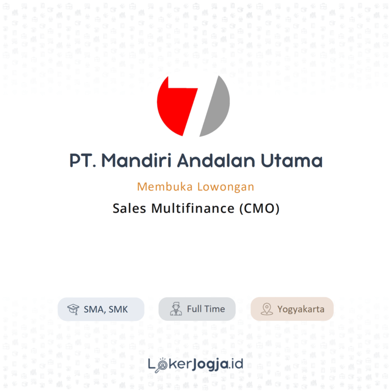 Sales kta di pt mandiri andalan utama 2