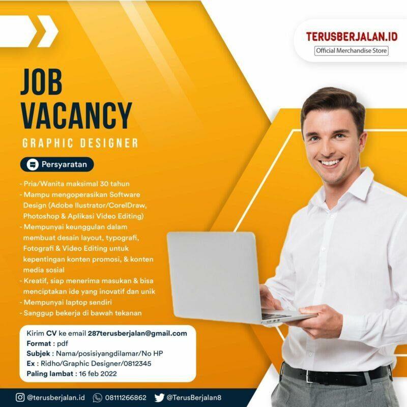 Lowongan Kerja Graphic Designer Di Terus Berjalan - LokerJogja.ID