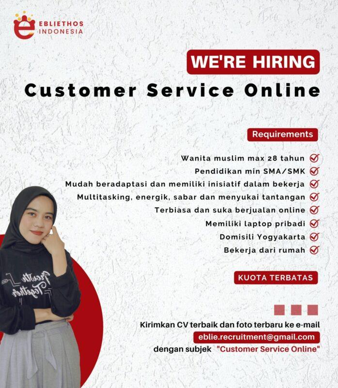 Lowongan Kerja Customer Service Online - Social Media Officer di ...