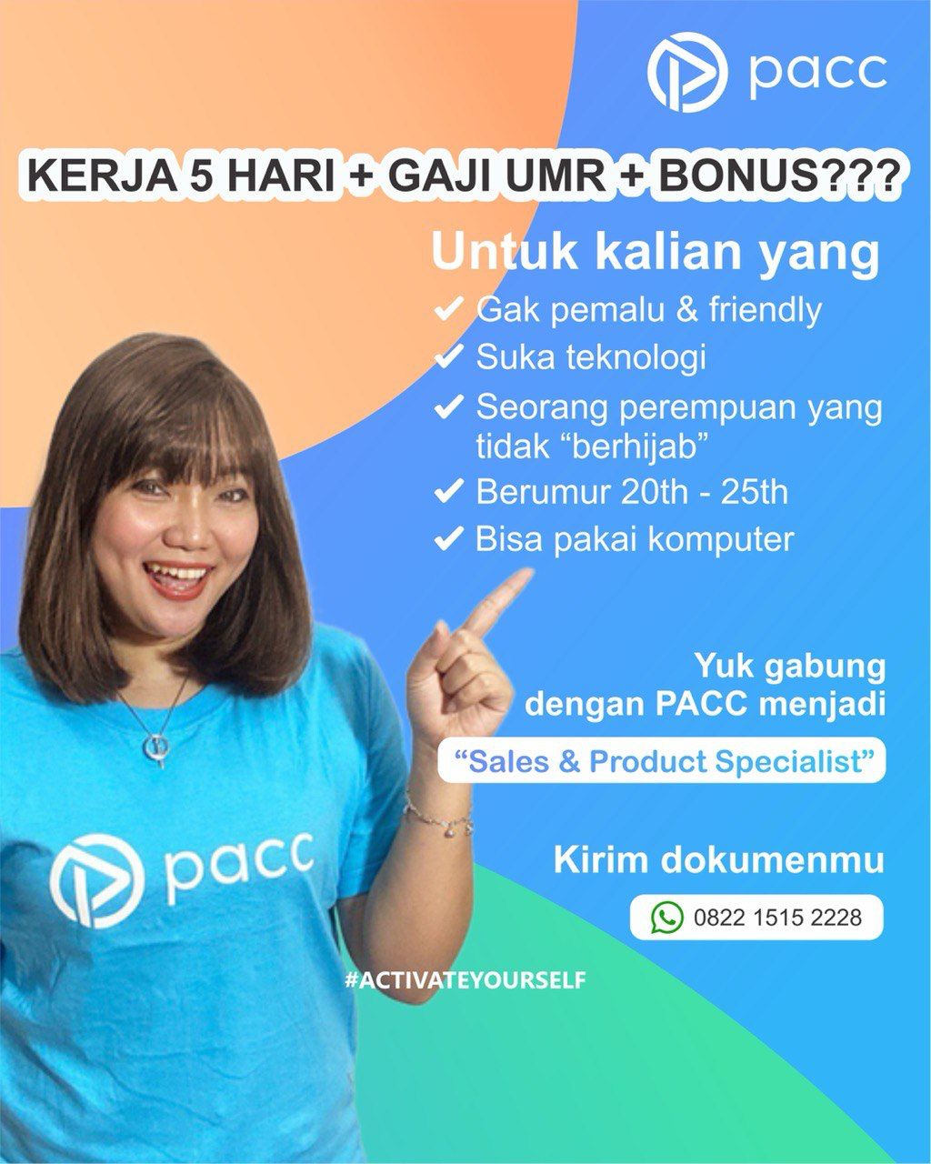 Lowongan Kerja Sales & Product Specialist di PT. Pabrik ACC Sukses