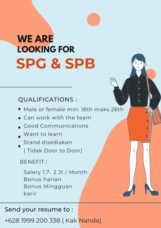 Lowongan Kerja Spg And Spb Di Athena Advertising Lokerjogja Id