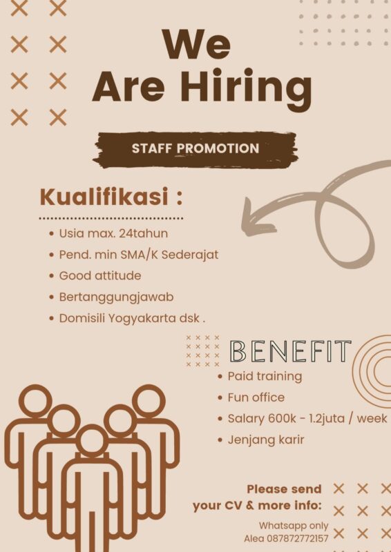 Lowongan Kerja Staff Promotion Di Mf Group Lokerjogja Id