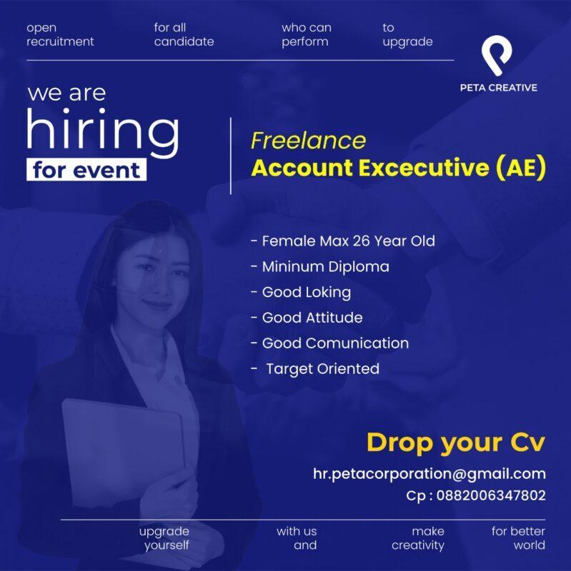 Lowongan Kerja Account Executive (AE) di Peta Creative - LokerJogja.ID