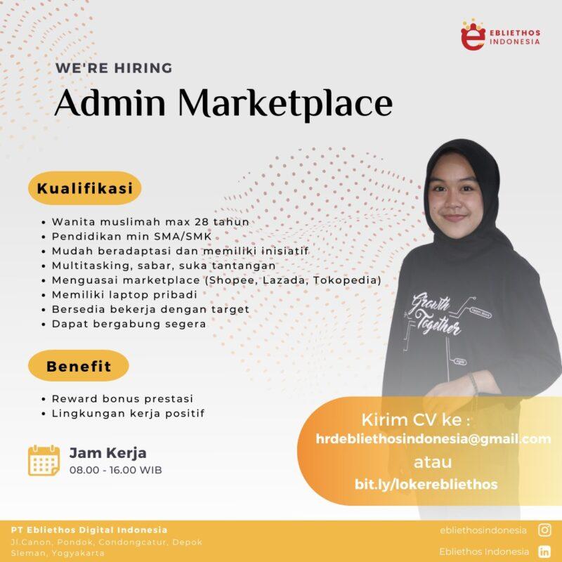 Lowongan Kerja Admin Marketplace Talent Admin And Talent Live Tiktok