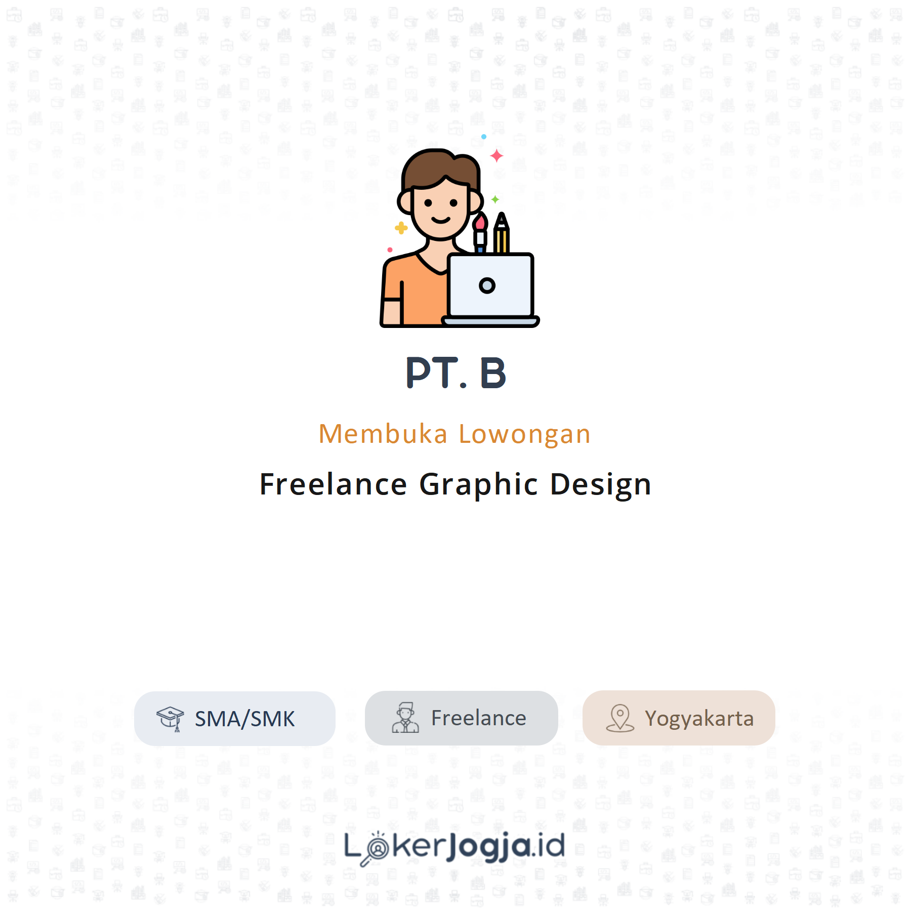 Lowongan Kerja Freelance Graphic Design Di PT B - LokerJogja.ID