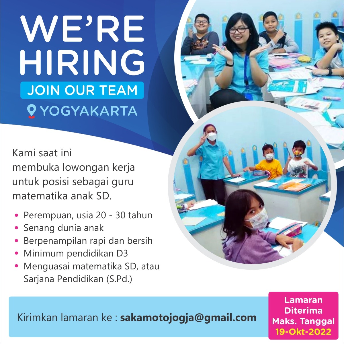 Lowongan Guru Matematika - Homecare24