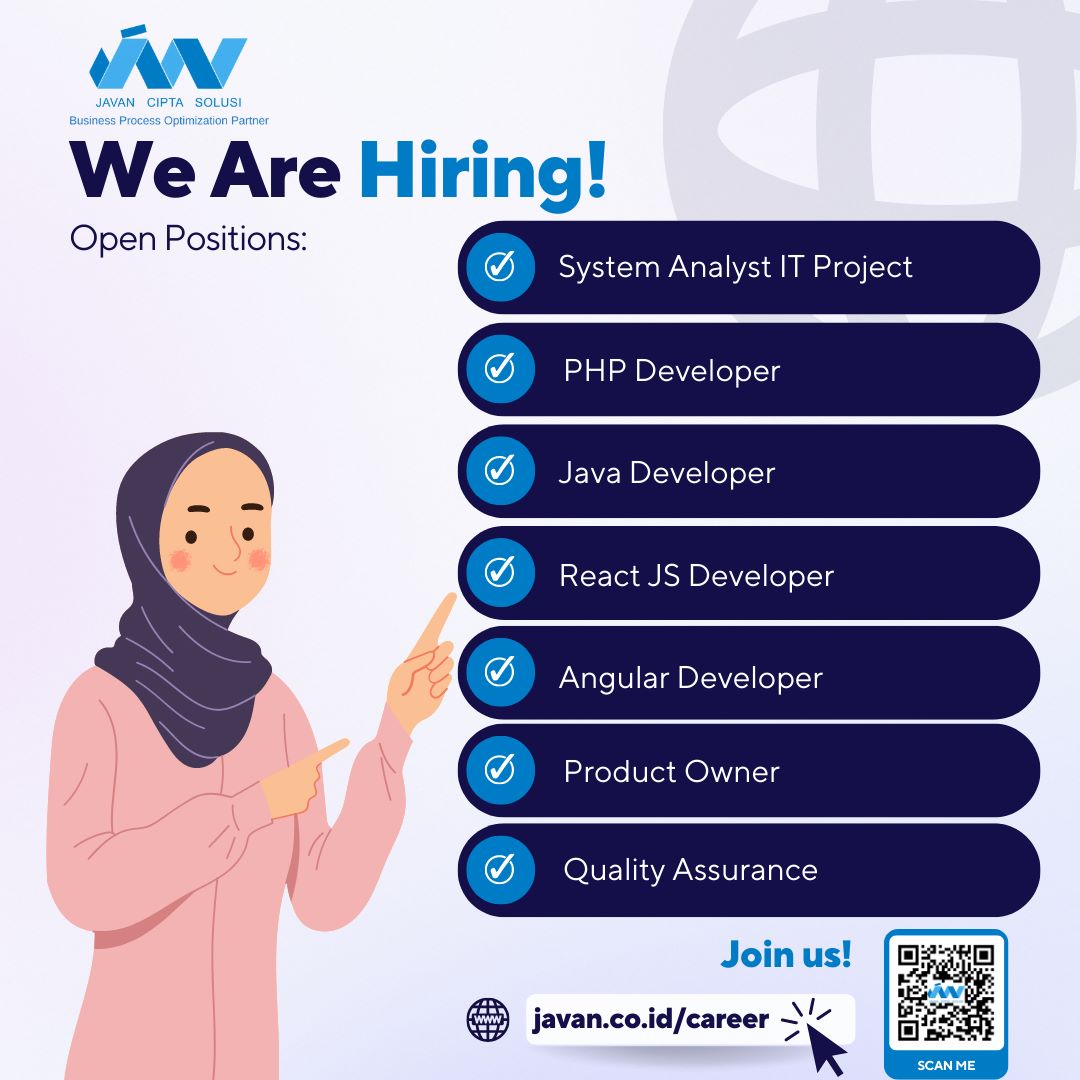 Lowongan Kerja System Analyst IT Project PHP Developer Java Developer ReactJS Developer