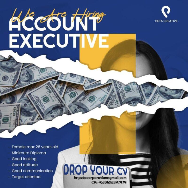 Lowongan Kerja Account Executive - Graphic Designer - Photo ...