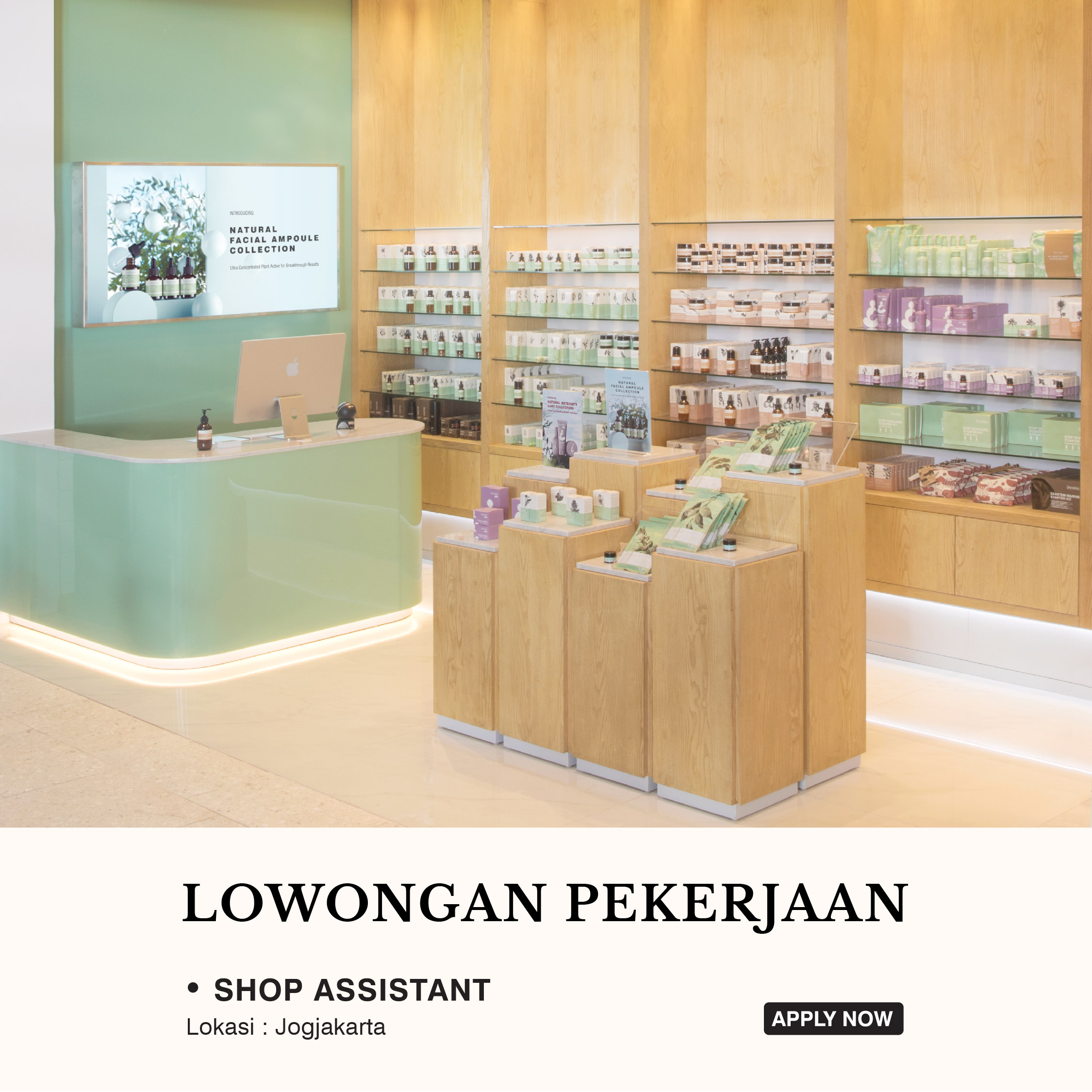 Lowongan Kerja Shop Assistant Di Pt Sensatia Botanicals Lokerjogja Id