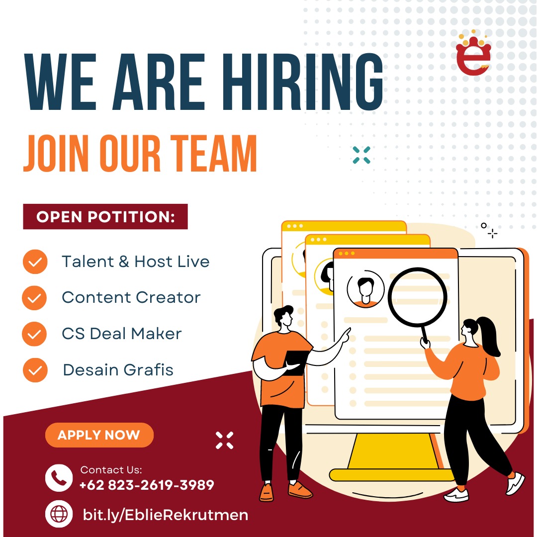 Lowongan Kerja Talent & Host Live - Content Creator - CS Deal Maker ...