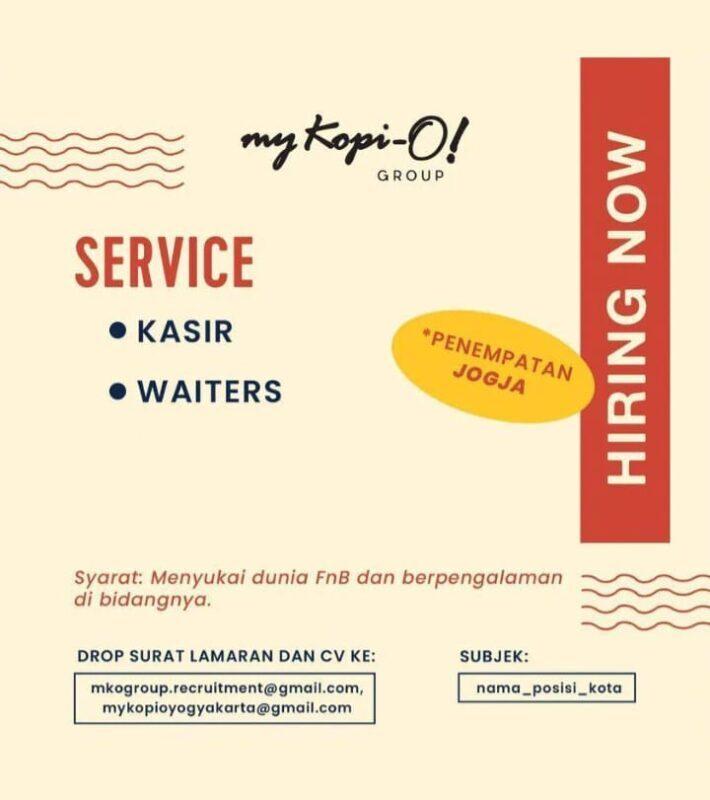 Lowongan Kerja Kasir Waiters Di My Kopi O Yogyakarta Lokerjogja Id