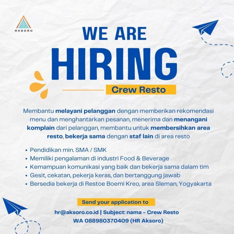 Lowongan Kerja liaison officer booth sales crew freelance di pt aksara juara nusantara