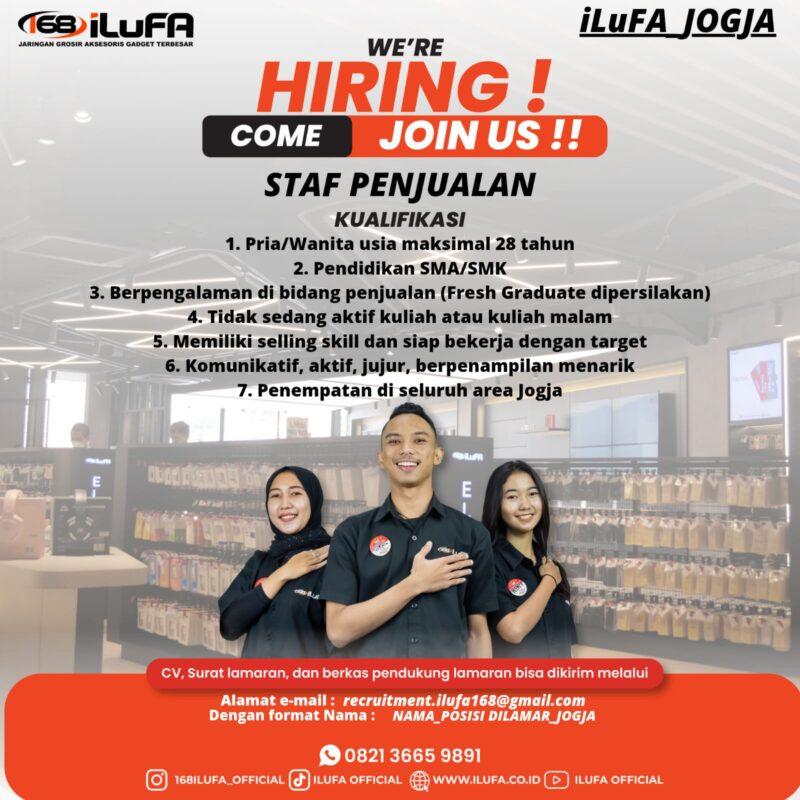 Lowongan Kerja Staff Penjualan Di Ilufa Lokerjogja Id