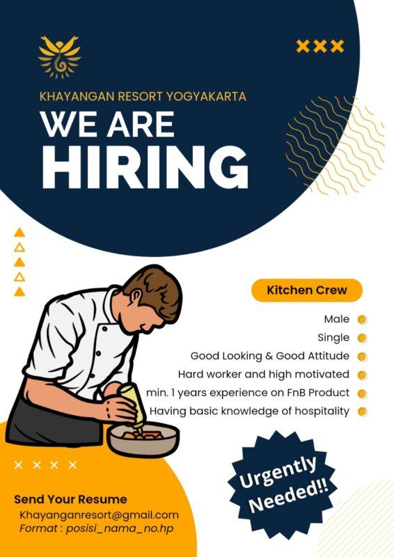 Lowongan Kerja Kitchen Crew Di Khayangan Resort Yogyakarta Lokerjogja Id