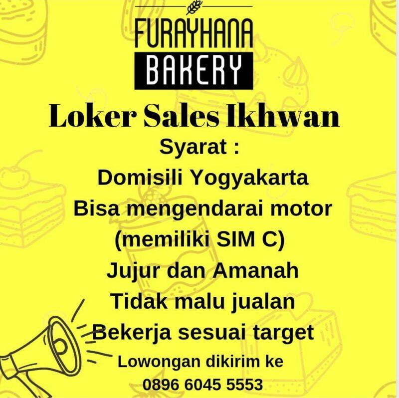 Lowongan Kerja Sales Di Furayhana Bakery Lokerjogja Id