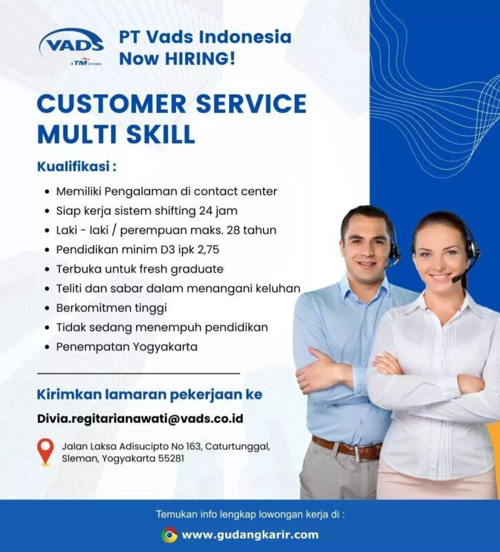 Lowongan Kerja Customer Service Multi Skill - Host Live Streamer ...