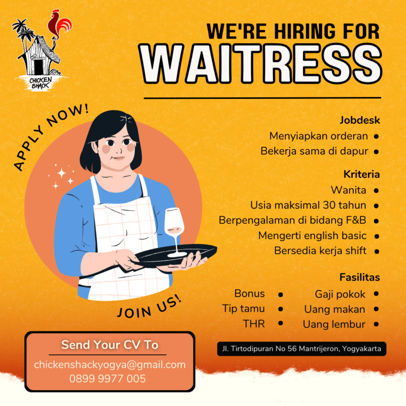 lowongan-kerja-waitress-di-chicken-shack-lokerjogja-id