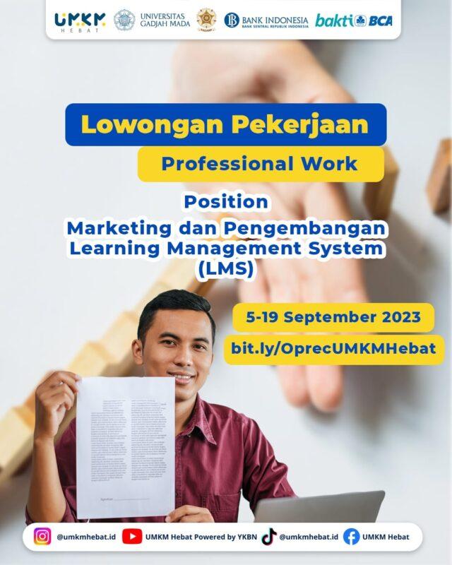 Lowongan Kerja Marketing Dan Pengembangan Learning Management System ...