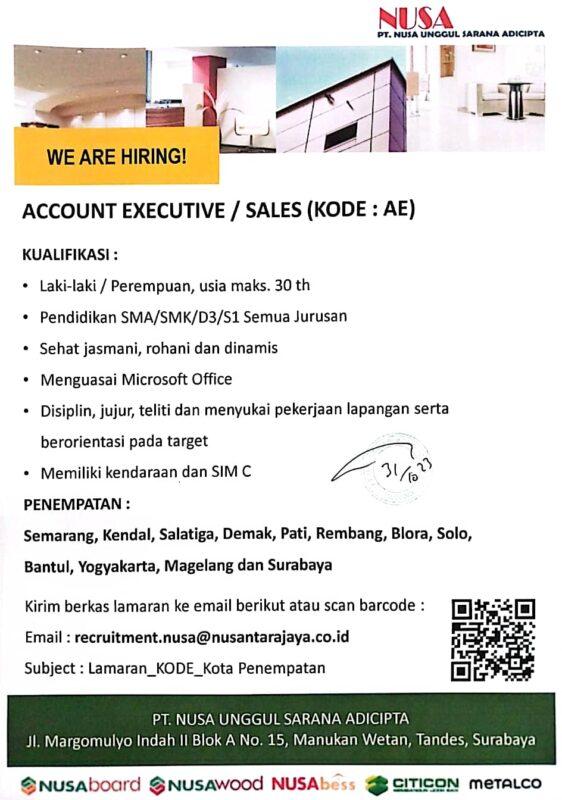 Lowongan Kerja Account Executive Kolektor Driver Truck Helper Di