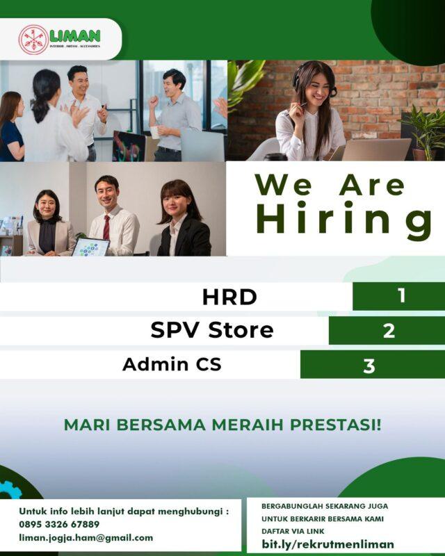 Lowongan Kerja Hrd Spv Store Admin Cs Di Toko Liman Lokerjogja Id