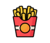 Loker Potato Fun Fries